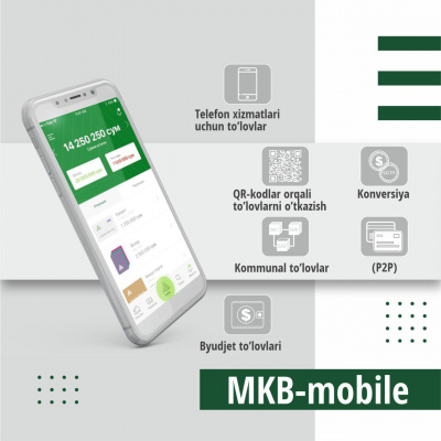 3-4 aprel kunlari "MKB Mobile" ilovasi vaqtincha ishlamasligini maʼlum qilamiz