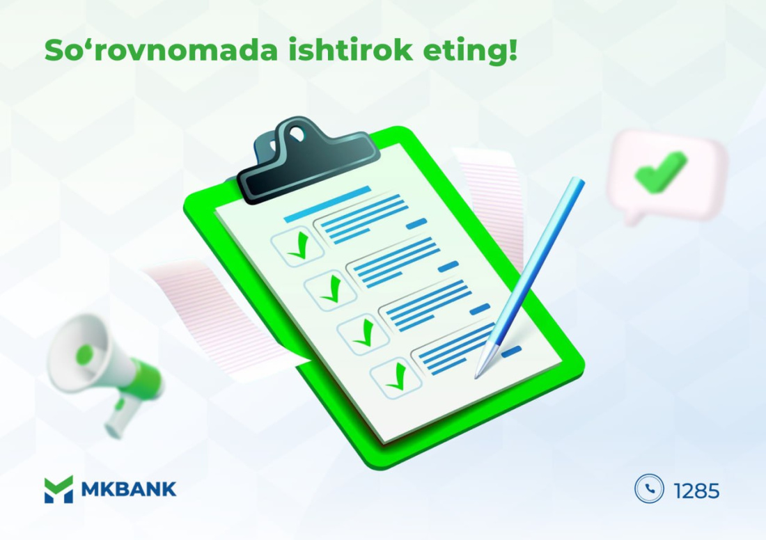 Sizning fikringiz biz uchun muhim!