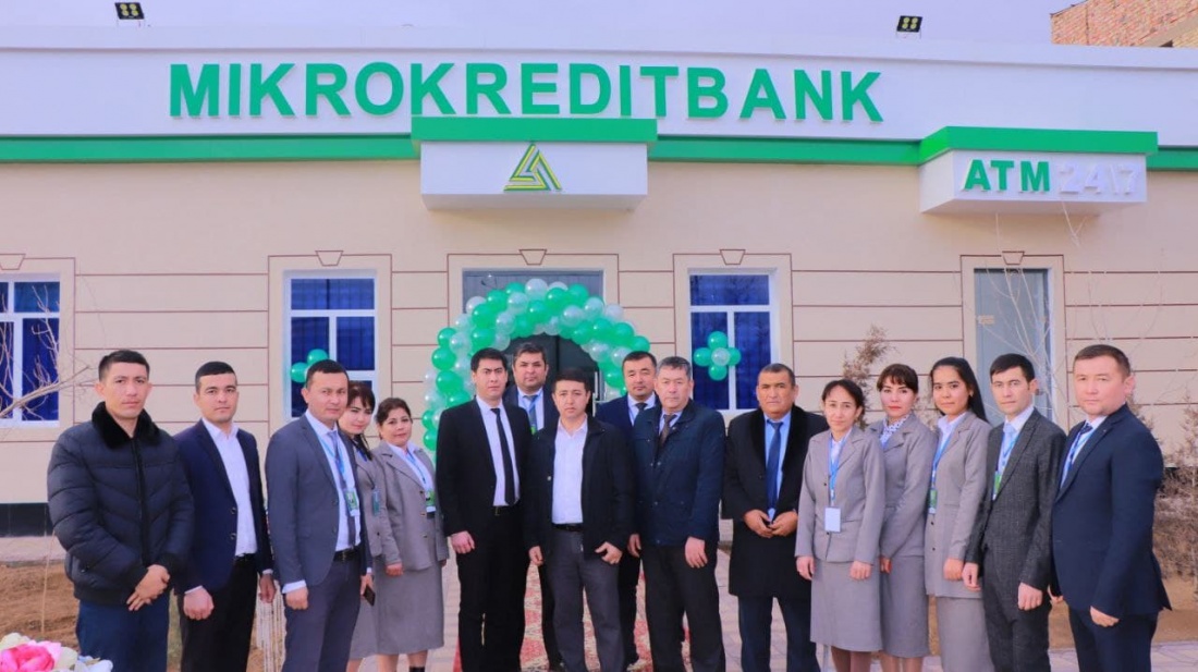 Mikrokreditbank olis Uchquduq tumanidagi BXMni rekonstruksiya qildi