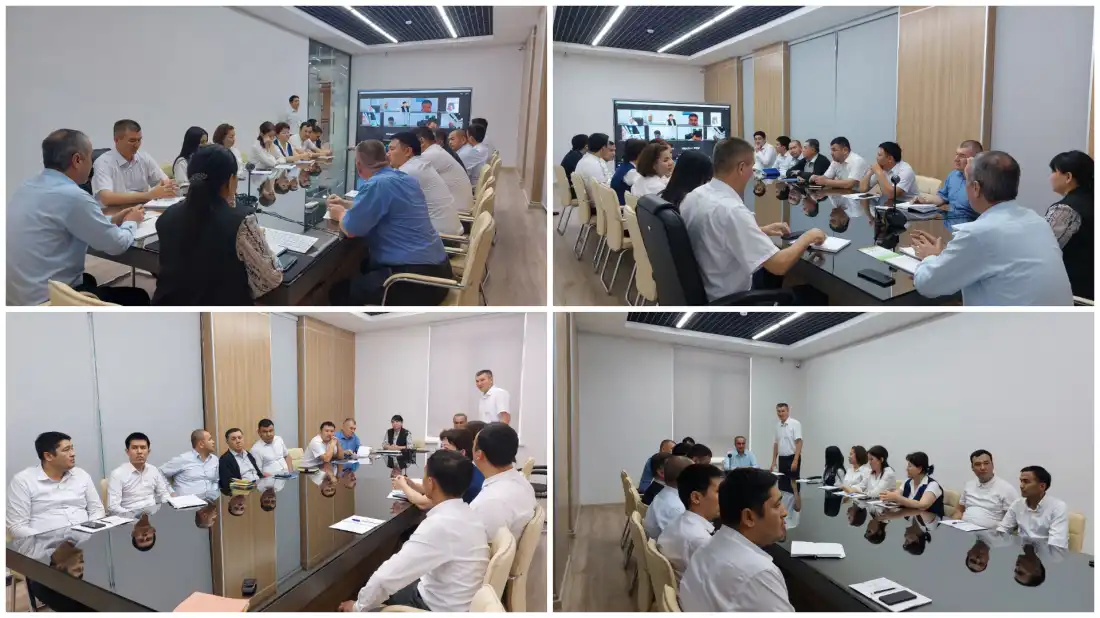 Учебный семинар, проведенный в Республике Каракалпакстан ответственными сотрудниками головного офиса в сотрудничестве с представителями правоохранительных органов.