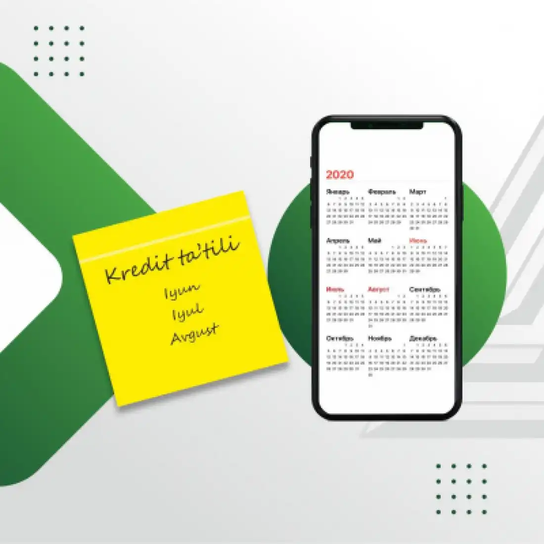 Mikrokreditbank jismoniy shaxslar uchun kredit qaytarilishi muddatlarini 1-sentyabrga qadar uzaytirdi