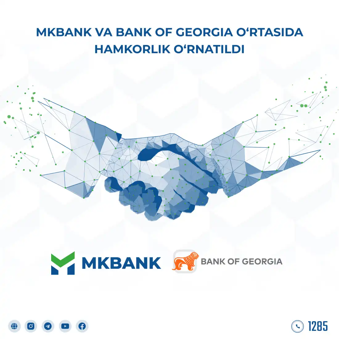 “Mikrokreditbank” ATB hamda Bank of Georgia o‘rtasida hamkorlik o‘rnatildi