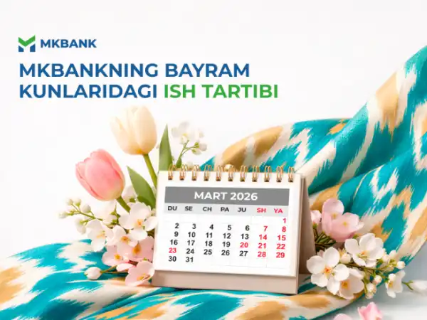 Bayram kunlari ham ishlaymiz!