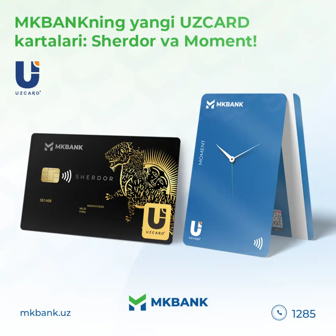 New UZCARD cards from MKBANK: Sherdor and Moment!