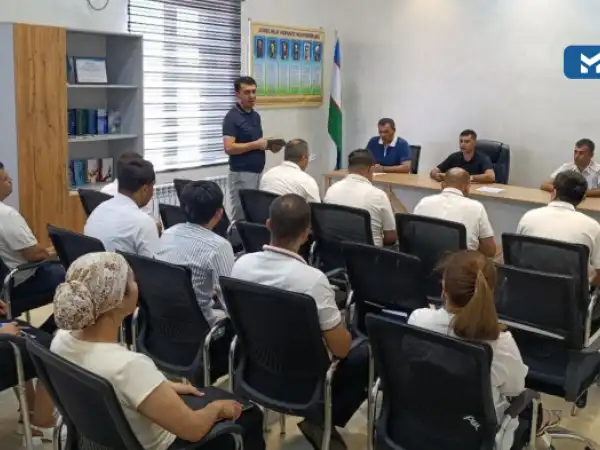 Qiziltepa BXMda korrupsiyaga qarshi kurashish masalalariga bag‘ishlangan davra suhbati tashkil etildi