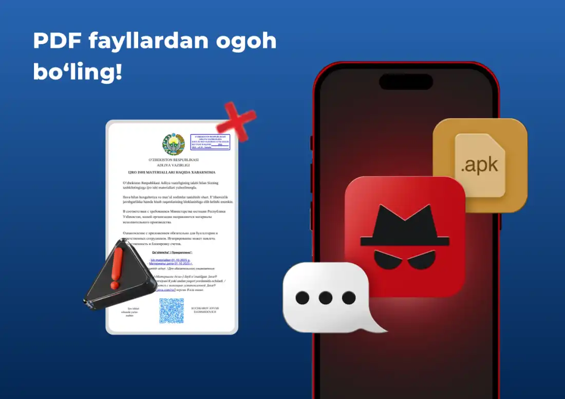 Pdf fayllardan ogoh bo‘ling!