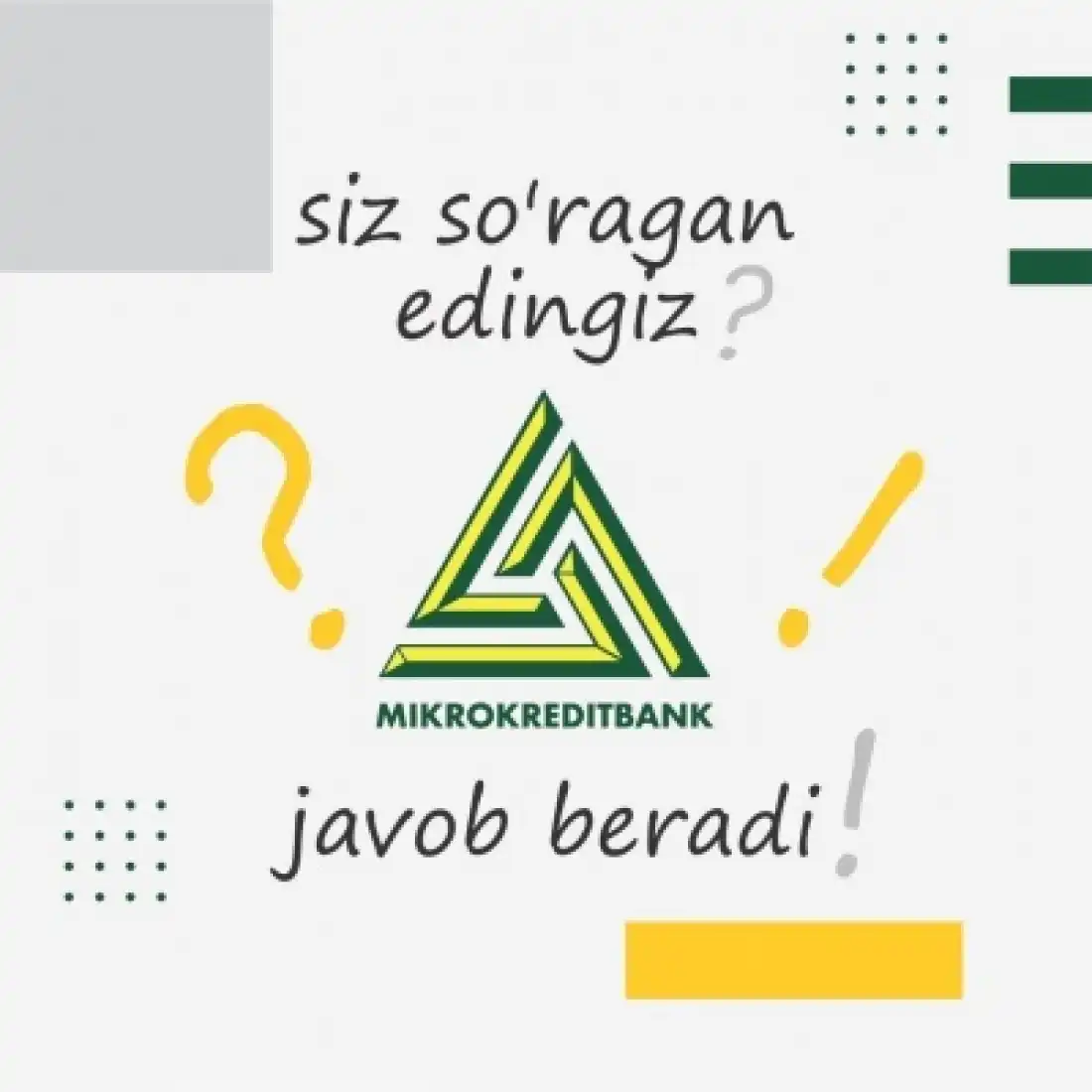 Savollaringizga online javob oling!