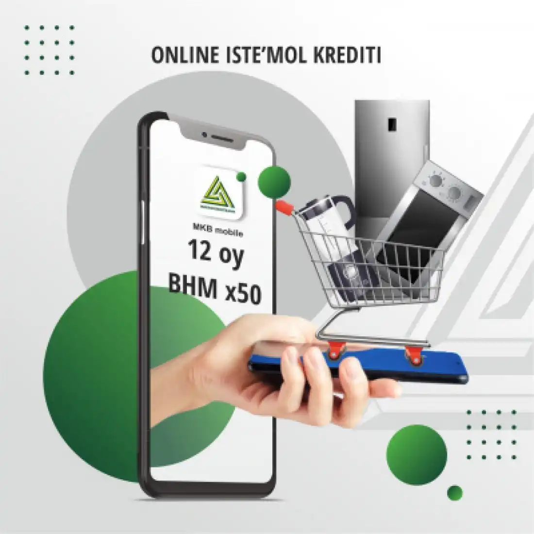 Ilk bor “isteʼmol krediti”ni onlayn rasmiylashtirish imkoniyati yaratildi