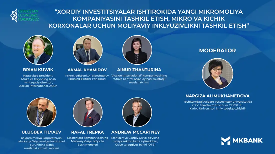 “Accion International”: Хорижий инвестициялар иштирокида Ўзбекистонда янги микромолия ташкилотини ташкил этиш лойиҳаси амалга оширилмоқда