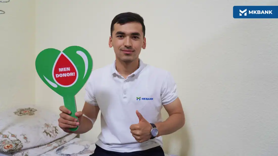 MKBANKda “Qon topshir – hayot in’om et!” xayriya aksiyasi