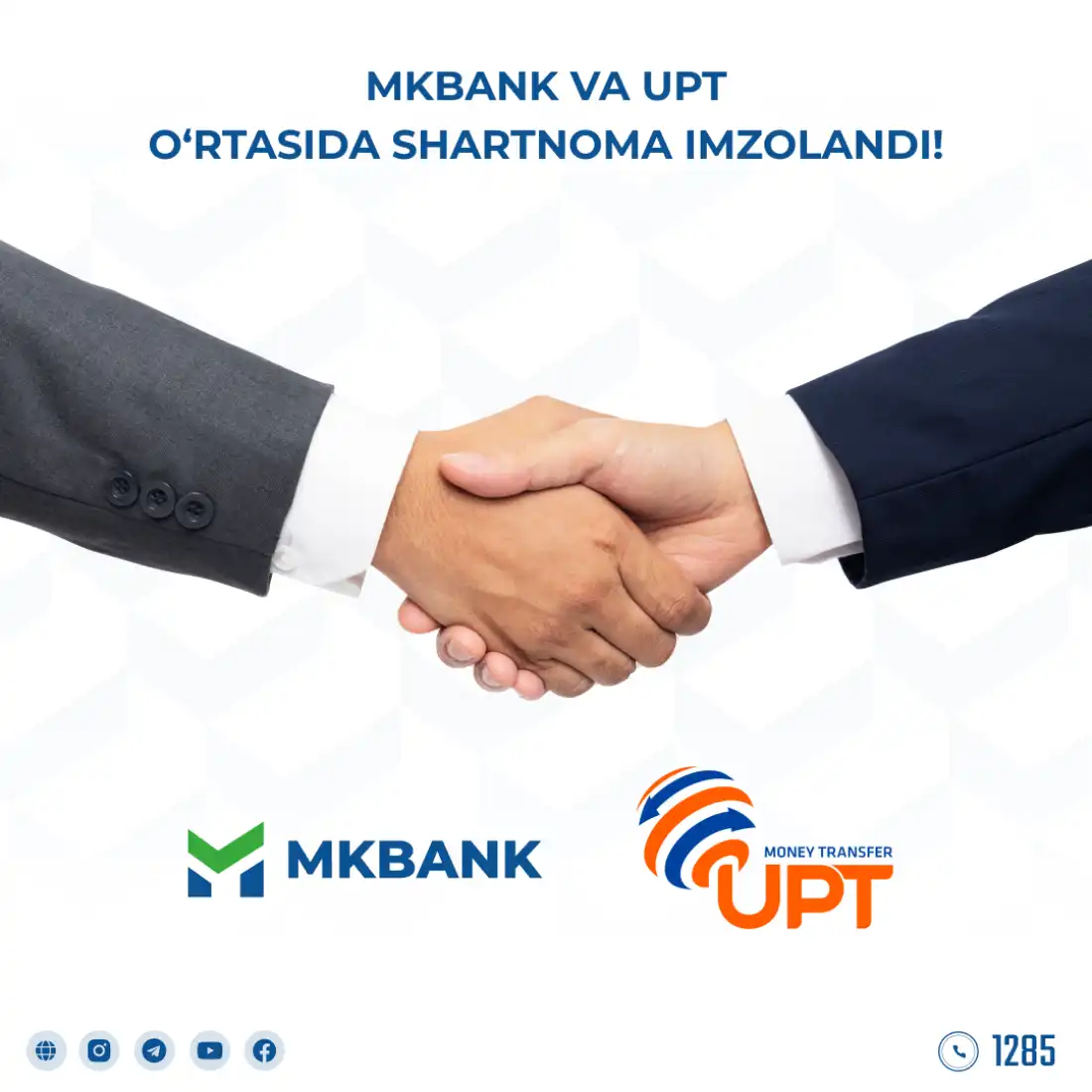 UPT pul o’tkazmalari endi MKBANKda!