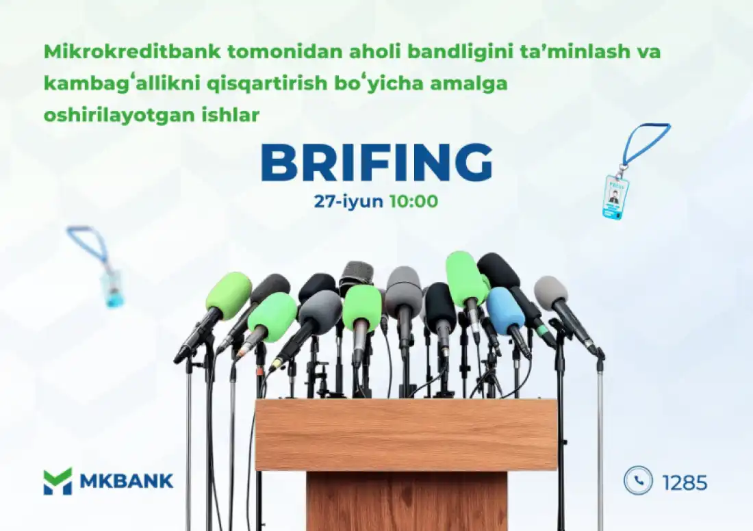 Работа, проводимая Микрокредитным Банком по обеспечению занятости и сокращению бедности