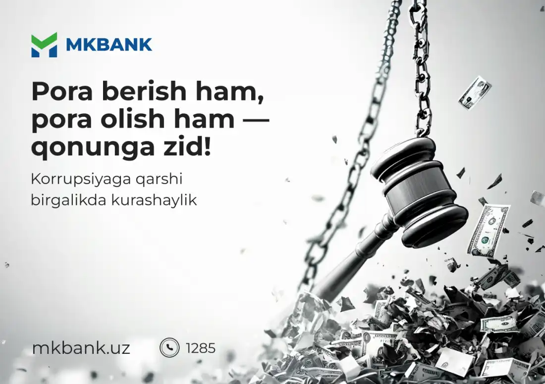 Pora berish ham, pora olish ham — qonunga zid!