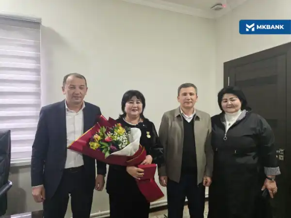 MKBANK xodimi “MO‘TABAR AYOL” ko‘krak nishoni bilan taqdirlandi!