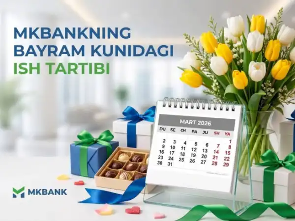 Bayram kunlaridagi ish tartibi!