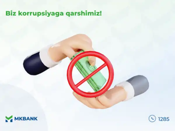 MKBANKte korrupciyalıq jaǵdaylarǵa dus keldińiz be? Bizge "Tez xabar" beriń!