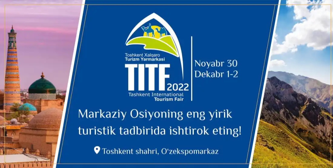 "Ипак йўлида туризм" Тошкент халқаро сайёҳлик ярмаркаси ўтказилади