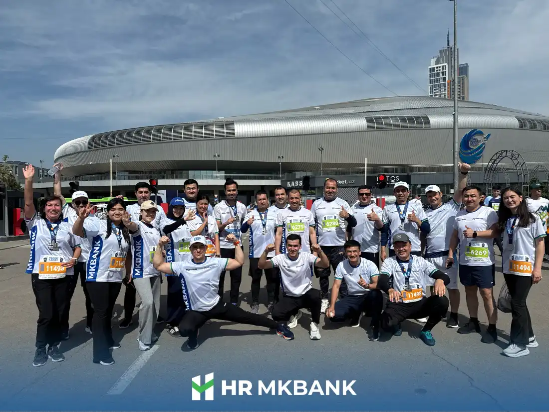 MKBANK xodimlari Xalqaro marafonda