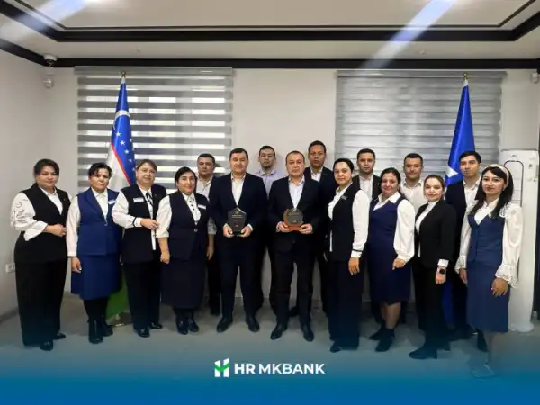The Khorezm regional branch of MKBANK was awarded by the Central Bank.
