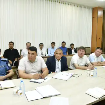 Учебный семинар, проведенный в Самаркандской области ответственными сотрудниками головного офиса в сотрудничестве с представителями правоохранительных органов.