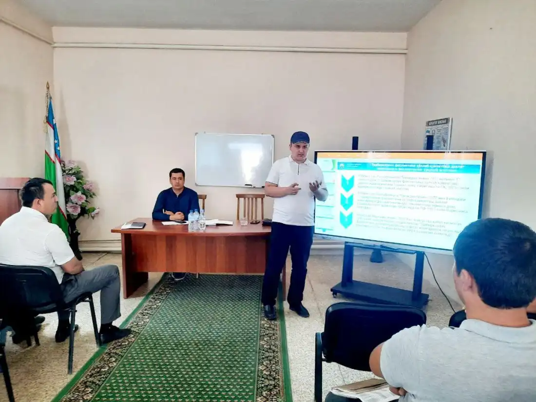 Банк ходимларининг малакасини ошириш учун семинар-тренинг ташкил этилмоқда