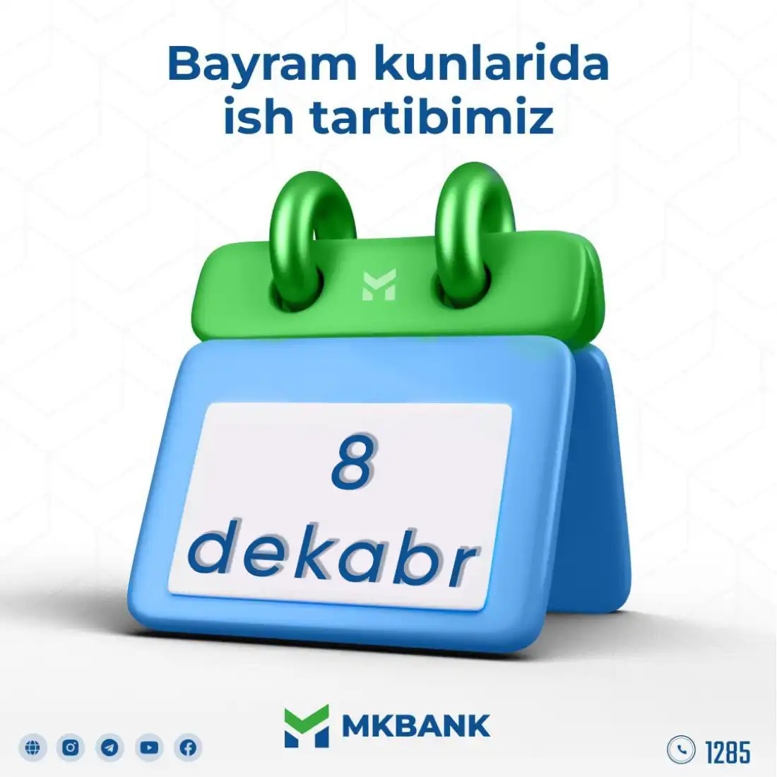 MKBANKning ish jadvali