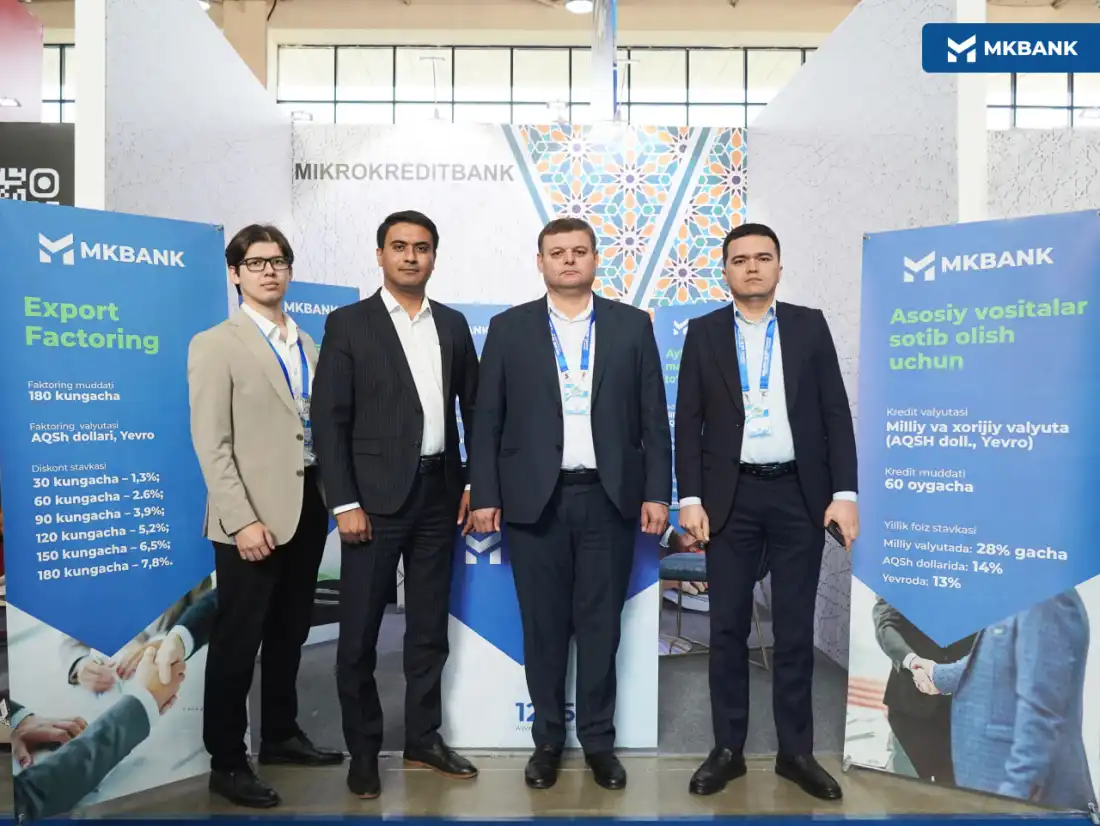 MKBANK “Uzbek Import Fair 2025” xalqaro ko‘rgazmasida! 